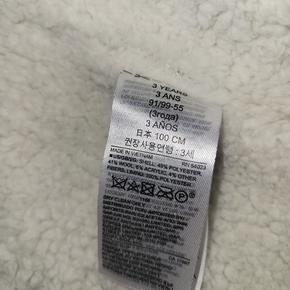 Gap baby  coat jacket size 3 years - Picture 5 of 6